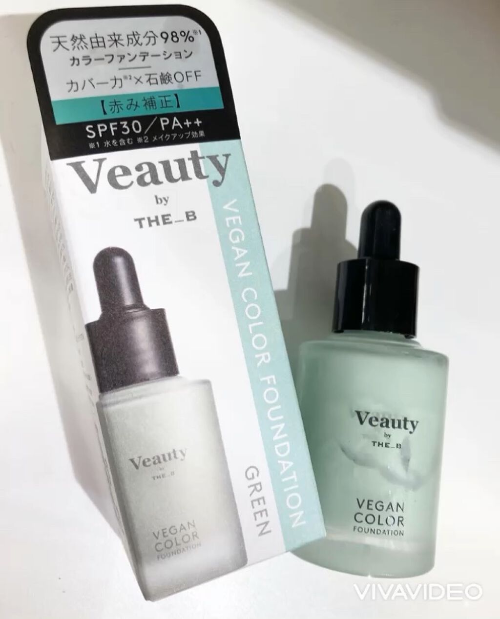 ヴィーガン カラーファンデーション/Veauty by THE_B/リキッドファンデーションの動画クチコミ2つ目