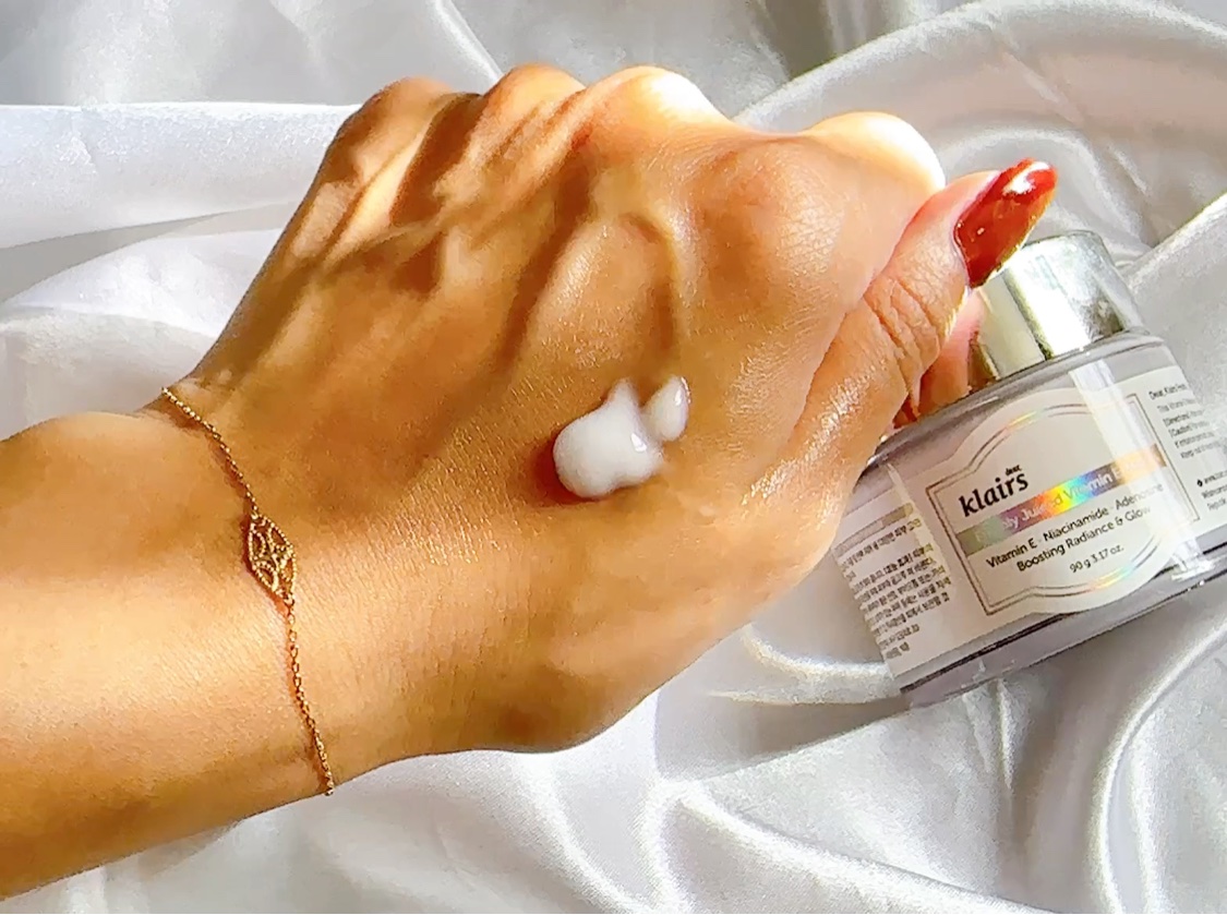 ミッドナイトブルーカーミングクリーム/Klairs/フェイスクリームを使ったクチコミ（3枚目）