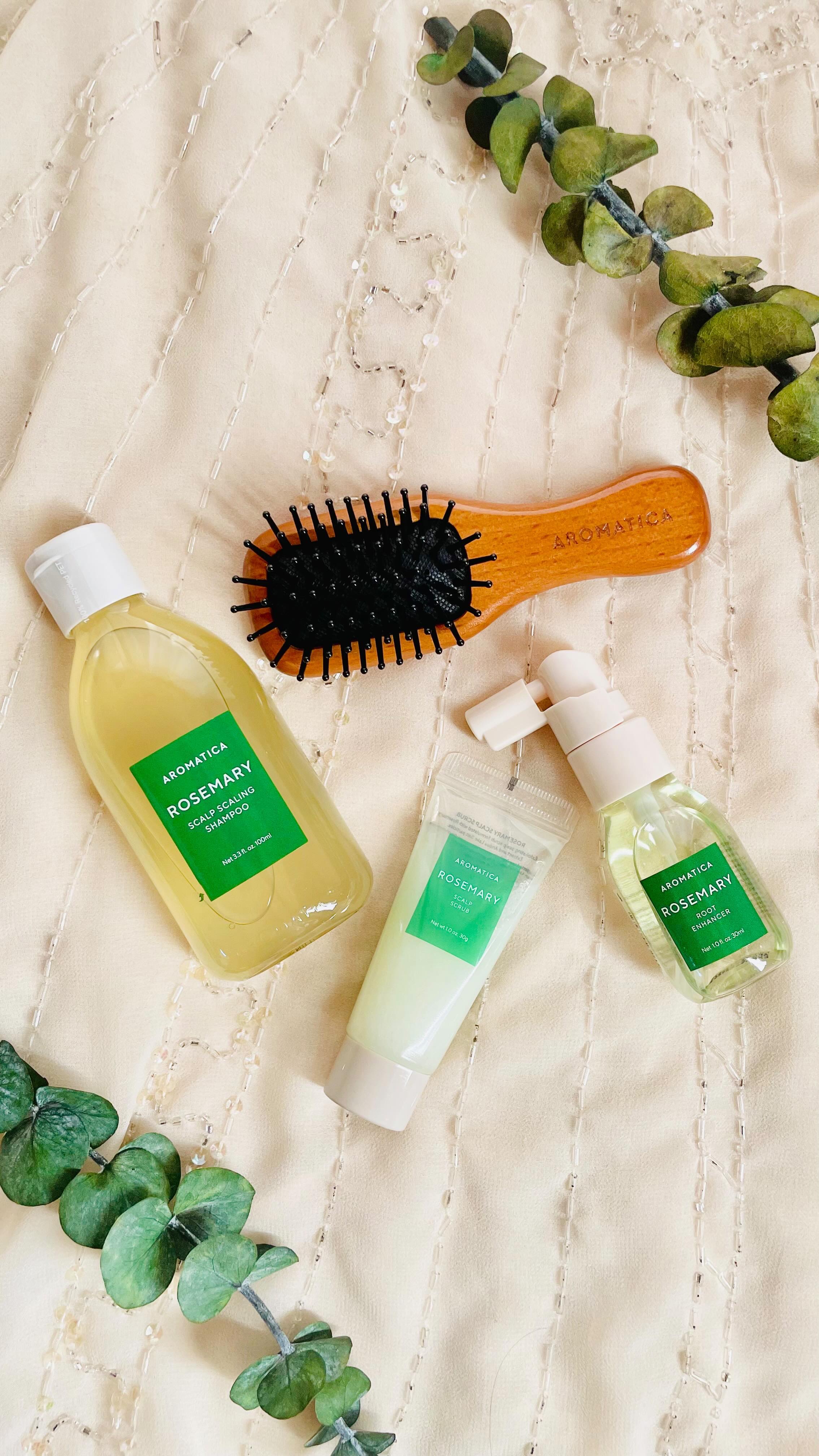 ローズマリー ヘア トライアルセット/AROMATICA/トライアルキットを使ったクチコミ（1枚目）