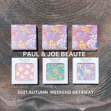 アイカラー CS/PAUL & JOE BEAUTE/アイシャドウパレットを使ったクチコミ（1枚目）