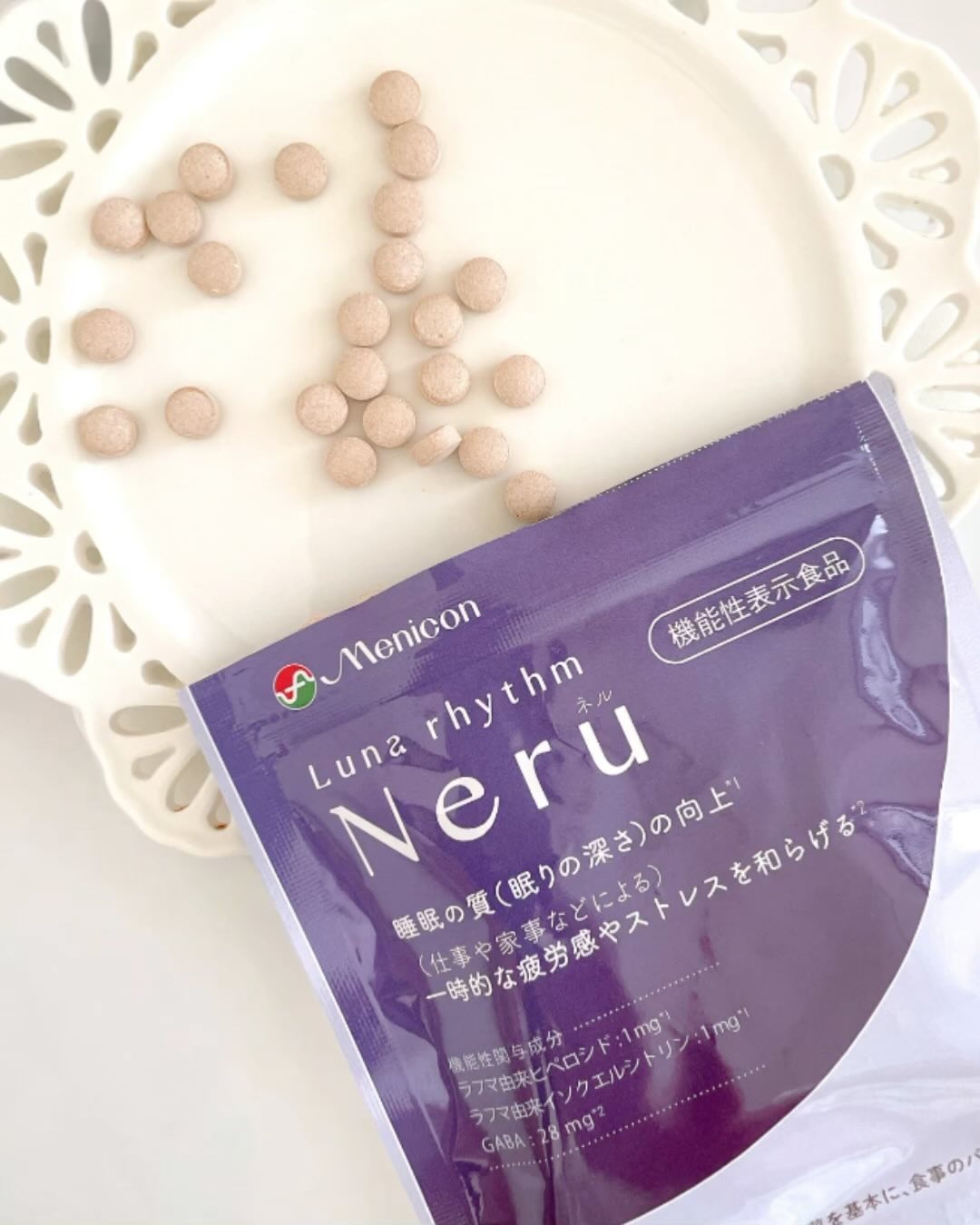 単品6個セット ルナリズム ラクトフェリン+葉酸 メニコン -q 代引不可 | メニコン ルナリズム ラクトフェリン ＋ 葉酸 30日分 90粒