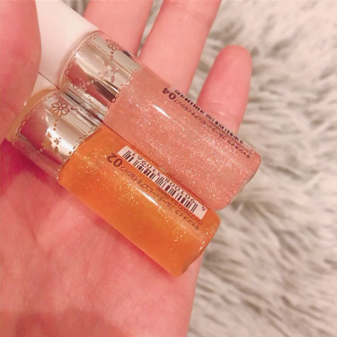 フルーティーピュアオイルリップ/キャンメイク/リップグロスを使ったクチコミ(2枚目)