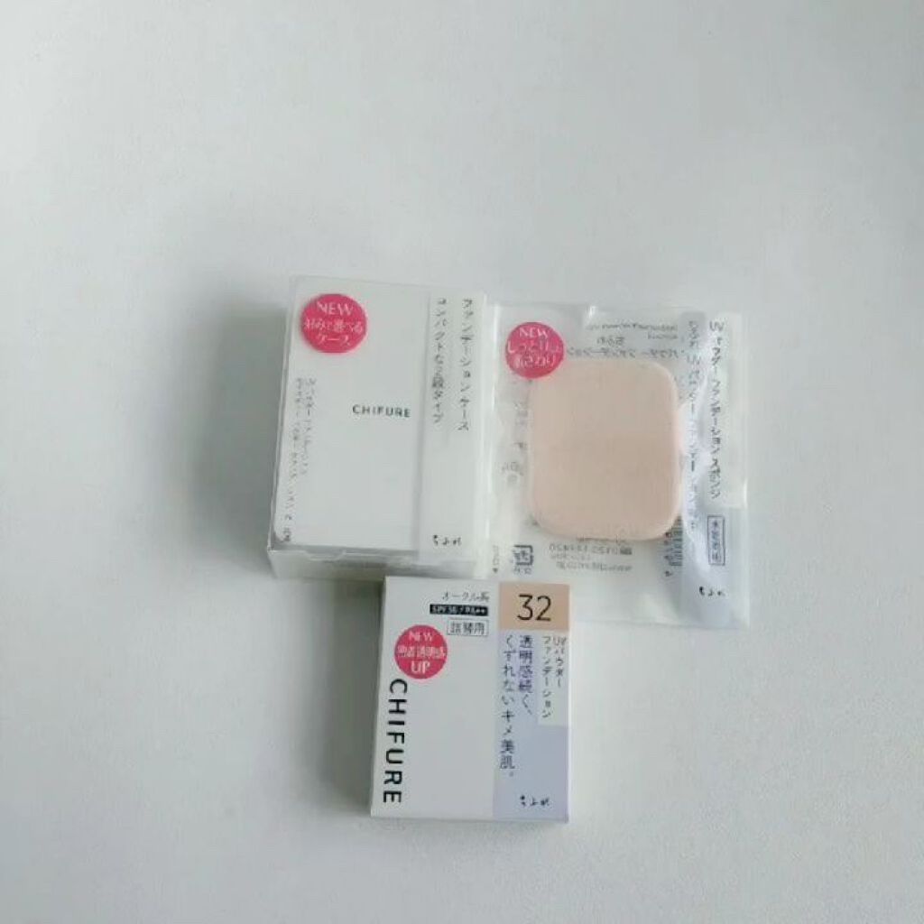 UV パウダー ファンデーション/ちふれ/パウダーファンデーションを使ったクチコミ（3枚目）