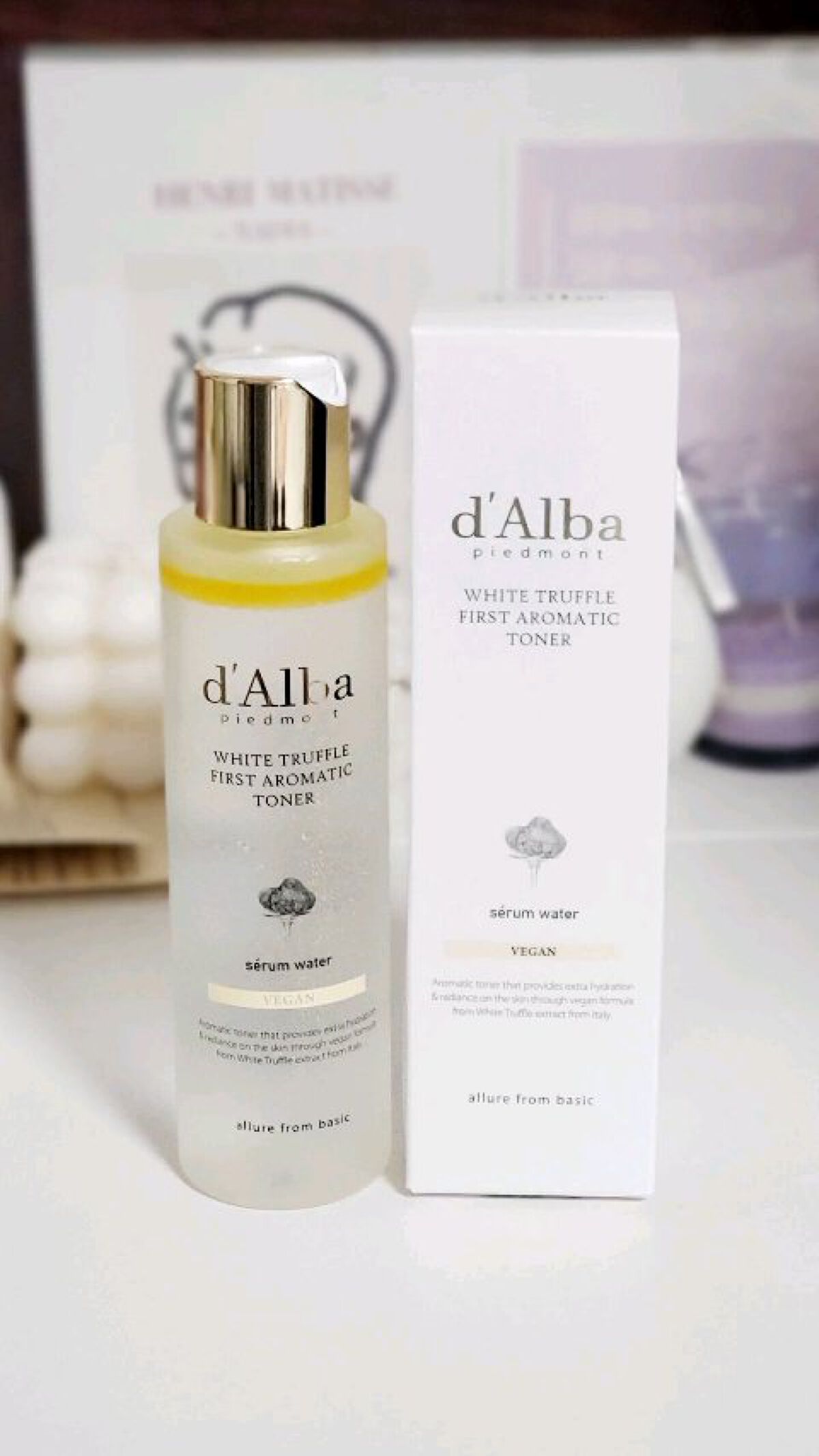 ホワイトトリュフファーストアロマティックトナー/ダルバ/化粧水を使ったクチコミ（1枚目）