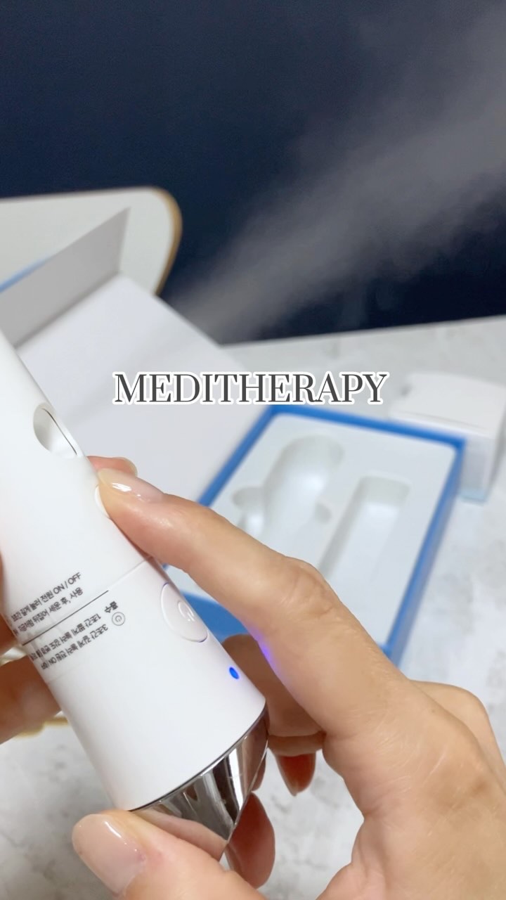 ブルーレイヤーミストアンプルジェット美顔器/MEDITHERAPY/美顔器・マッサージを使ったクチコミ（1枚目）