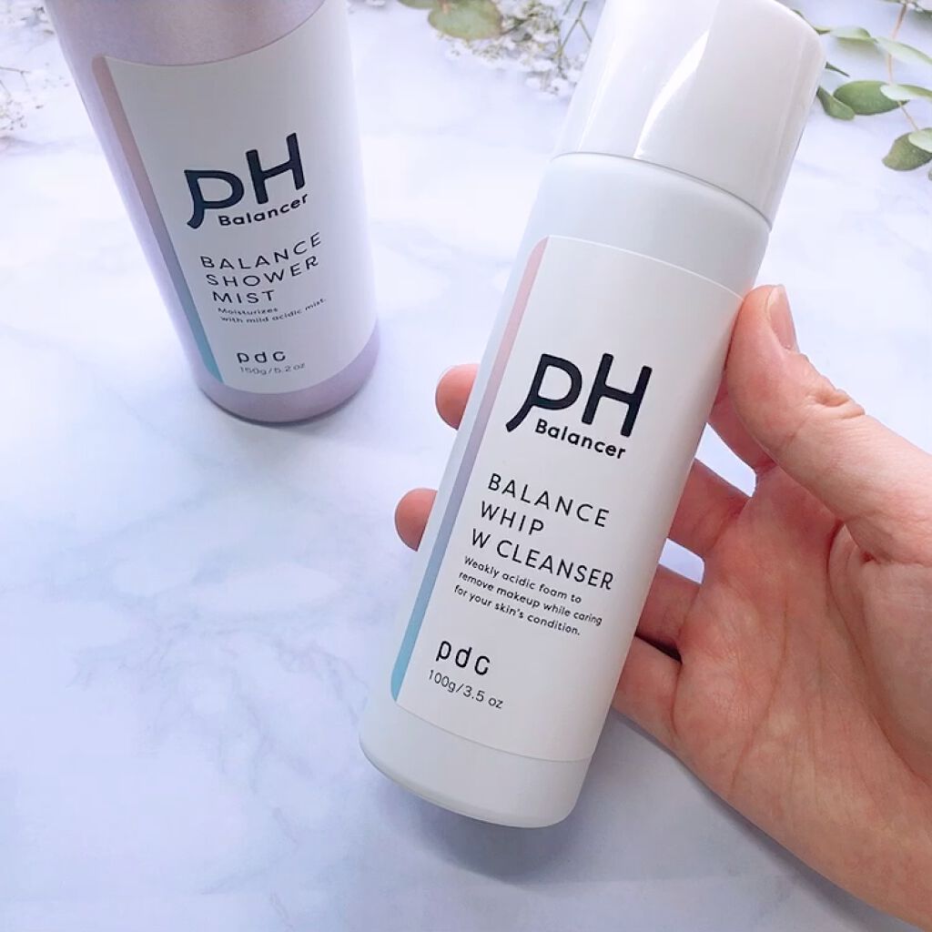 ピーエイチバランサー ＢホイップＷクレンザー/pdc/泡洗顔を使ったクチコミ（1枚目）