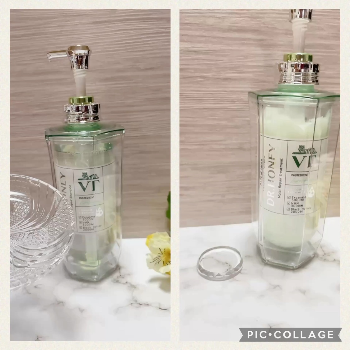 DRハニー VT モイスト リペア シャンプー/ヘアトリートメント/DR.HONEY/市販シャンプーの動画クチコミ1つ目