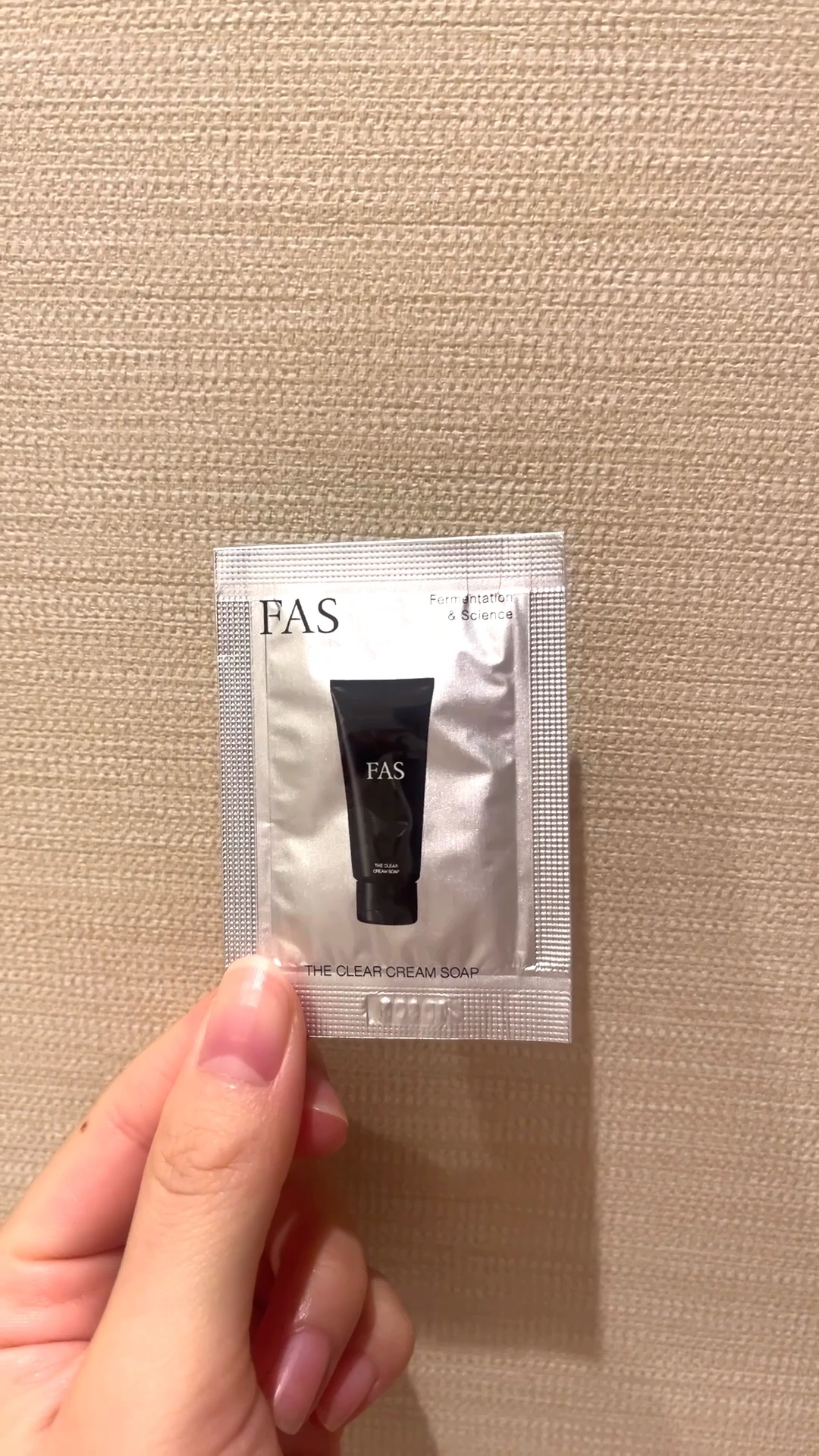 FAS ザ クリア クリームソープ/FAS/洗顔フォームを使ったクチコミ（1枚目）