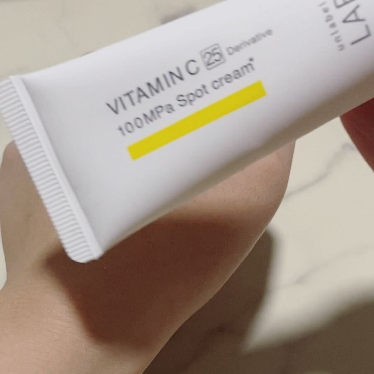  V スポットクリーム /unlabel/フェイスクリームを使ったクチコミ（2枚目）