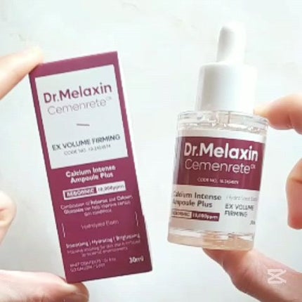 Cemenrete Calcium Intense Ampoule/Dr.Melaxin/美容液の人気ショート動画