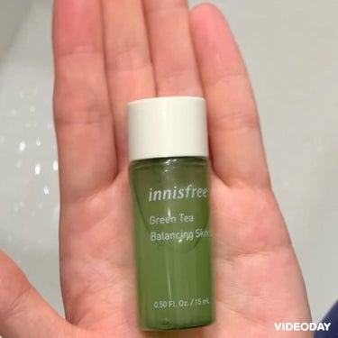 グリーンティー バランシングスキン/innisfree/化粧水を使ったクチコミ（3枚目）