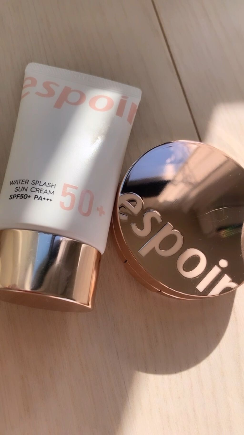 ウォータースプラッシュサンクリーム/espoir/日焼け止め・UVケアの人気ショート動画