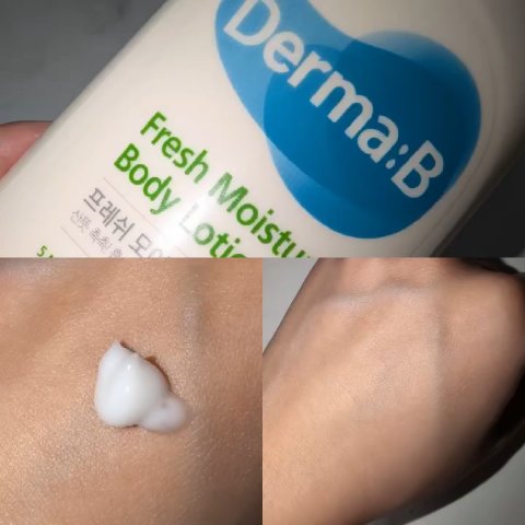 フレッシュモイスチャーボディローション/Derma:B/ボディローションを使ったクチコミ（2枚目）