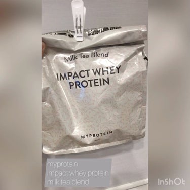 甘めで飲みやすくてお気に入り♪

▶️MYPROTEIN
Impact ホエイ プロテイン
ミルクティー

美容と健康のために運動前にプロテインを飲んでいます✨
ミルクティーは飲みやすいです。