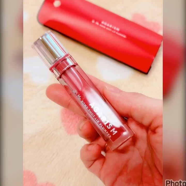 Q+Me　ボムショットリッププランパー+/AGARISM/リッププランパーの動画クチコミ3つ目