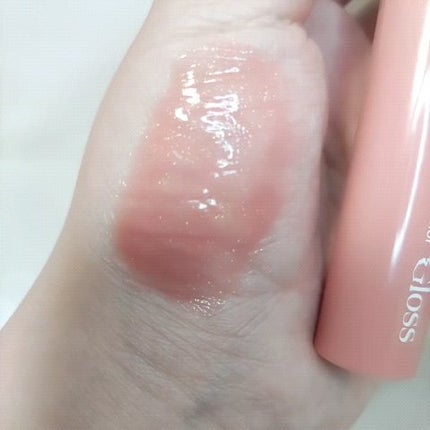 グラスティングカラーグロス/rom&nd/リップグロスを使ったクチコミ(6枚目)