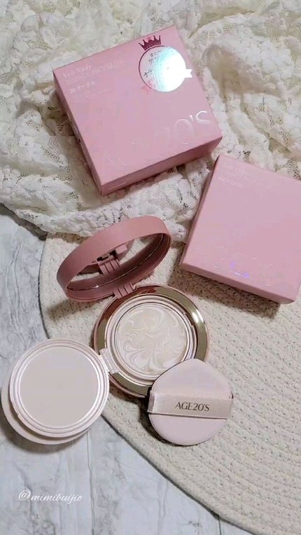 ヴェールヌーディ エッセンスパクトグロウ/AGE20’s/クリーム・エマルジョンファンデーションの人気ショート動画