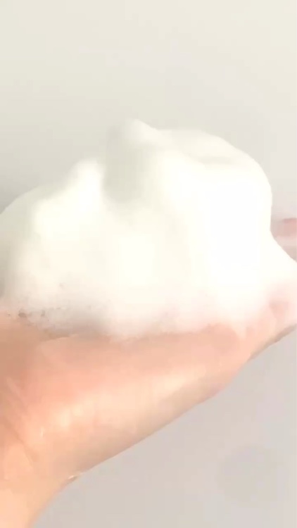 ナチュラルグリーン/emuart(エミュアール)/洗顔石鹸の動画クチコミ4つ目