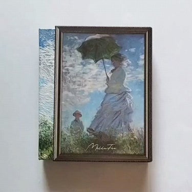 絵画アイシャドウパレット 04 日傘の女/MilleFée/アイシャドウパレットを使ったクチコミ（2枚目）