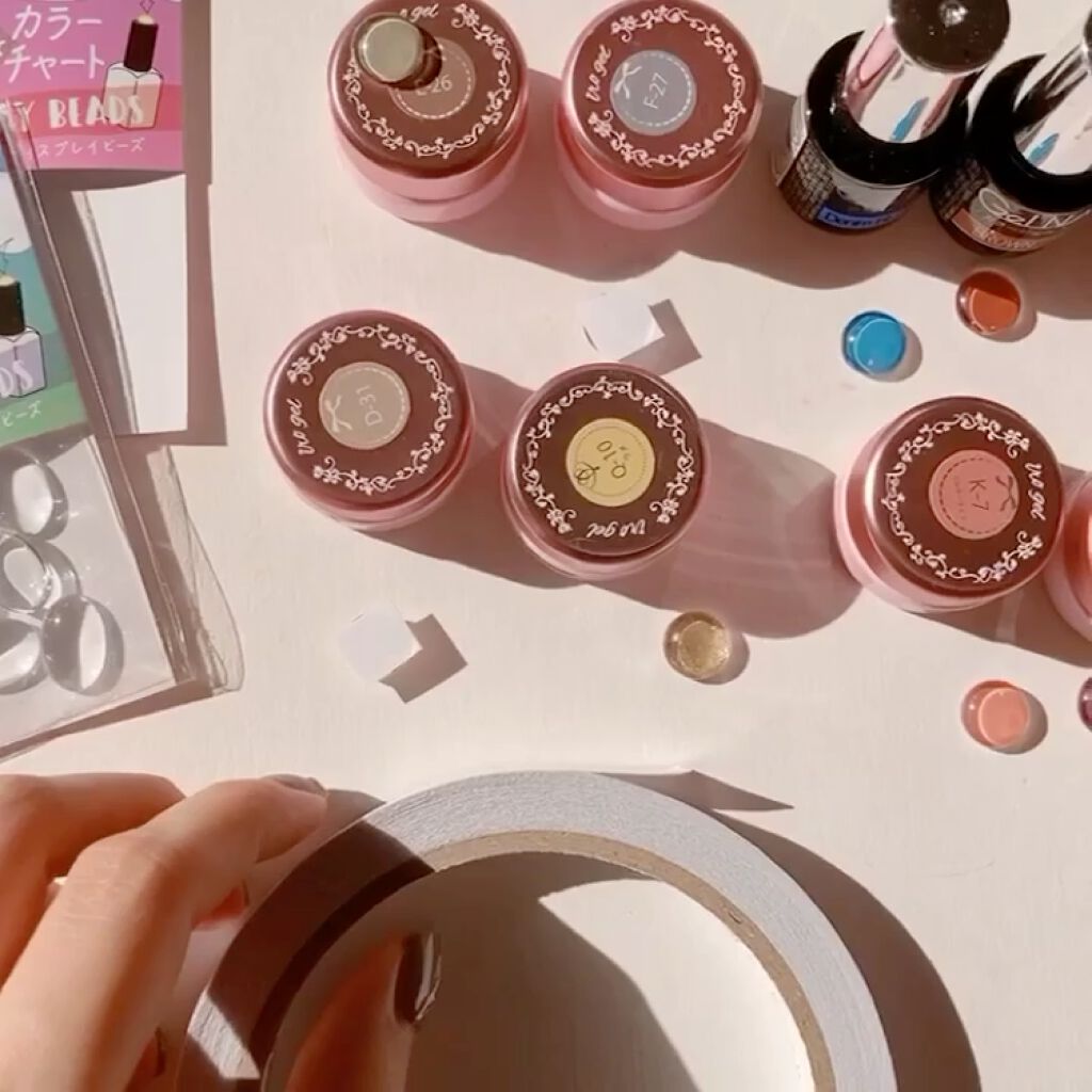 ディスプレイビーズ/キャンドゥ/ネイルチップ・パーツの動画クチコミ1つ目