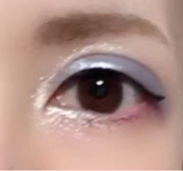 UR GLAM　BLOOMING EYE COLOR PALETTE/U R GLAM/アイシャドウパレットを使ったクチコミ（4枚目）