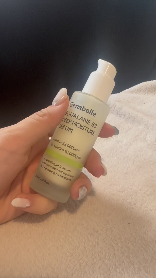 スクワラン53ディープモイスチャーセラム/Genabelle/美容液を使ったクチコミ（3枚目）