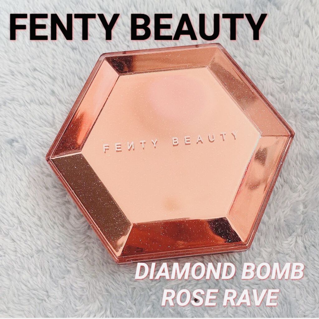 DIAMOND BOMB/FENTY BEAUTY BY RIHANNA/パウダーハイライトを使ったクチコミ（1枚目）