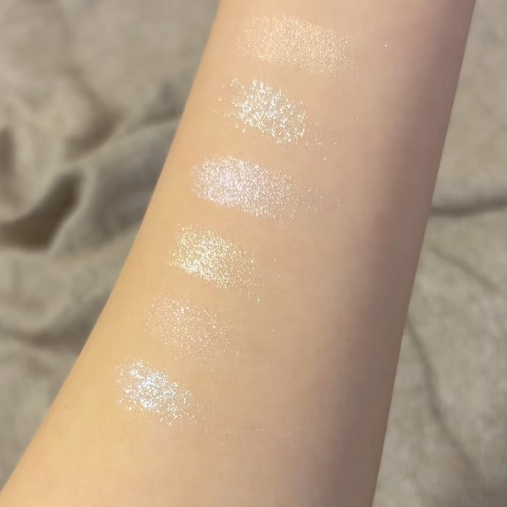 ジェリーグローハイライター/2aN/パウダーハイライトを使ったクチコミ（3枚目）