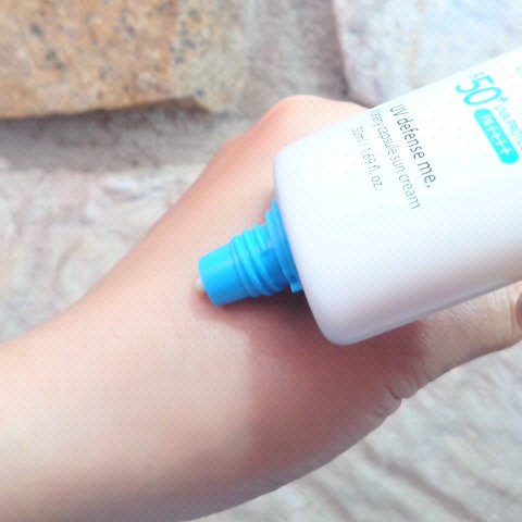 試してみた】UVディフェンスミーウォータリーカプセルサンクリーム