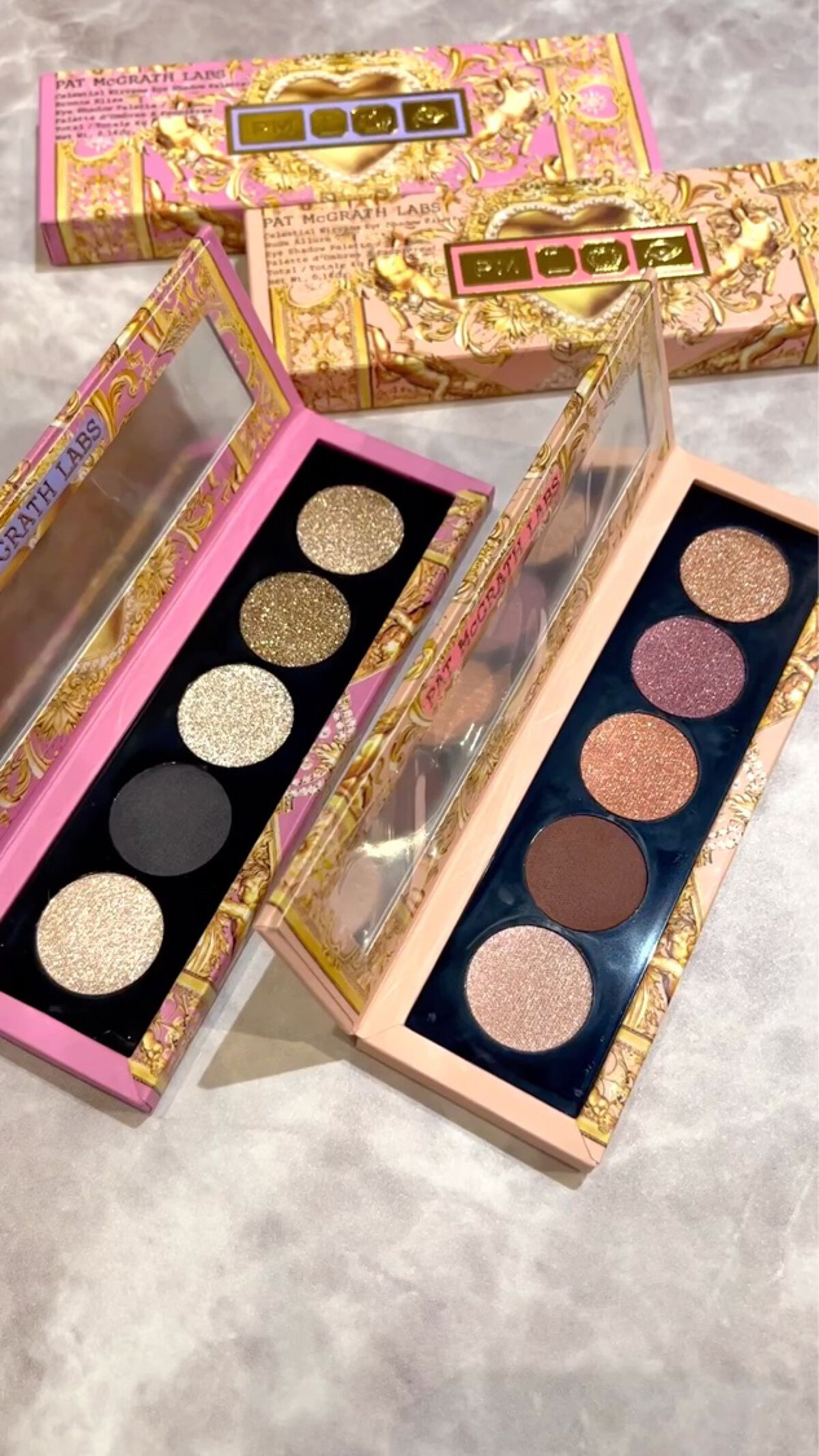 Celestial Nirvana Eye Shadow Palette/PAT McGRATH LABS/アイシャドウパレットを使ったクチコミ（2枚目）