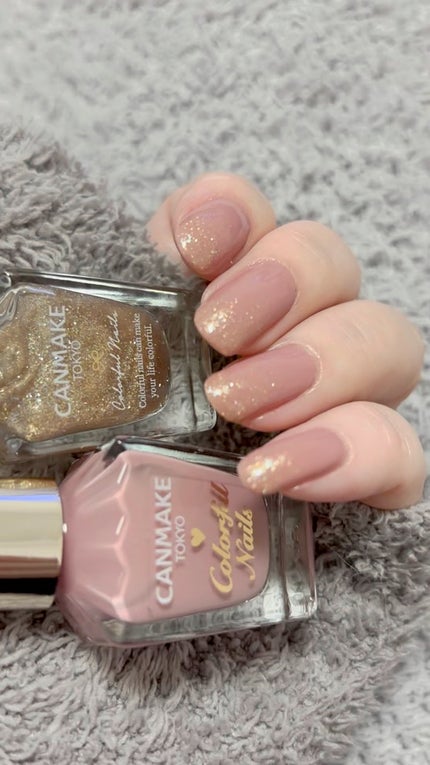 カラフルネイルズ/キャンメイク/マニキュアの人気ショート動画