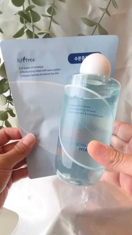 超低分子ヒアルロン酸トナー/Isntree/化粧水の人気ショート動画