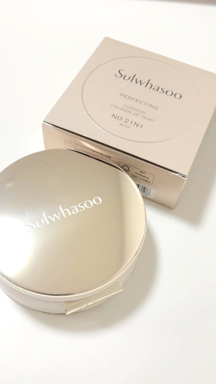 パーフェクティング クッション/エアリ/Sulwhasoo/クッションファンデーションの人気ショート動画