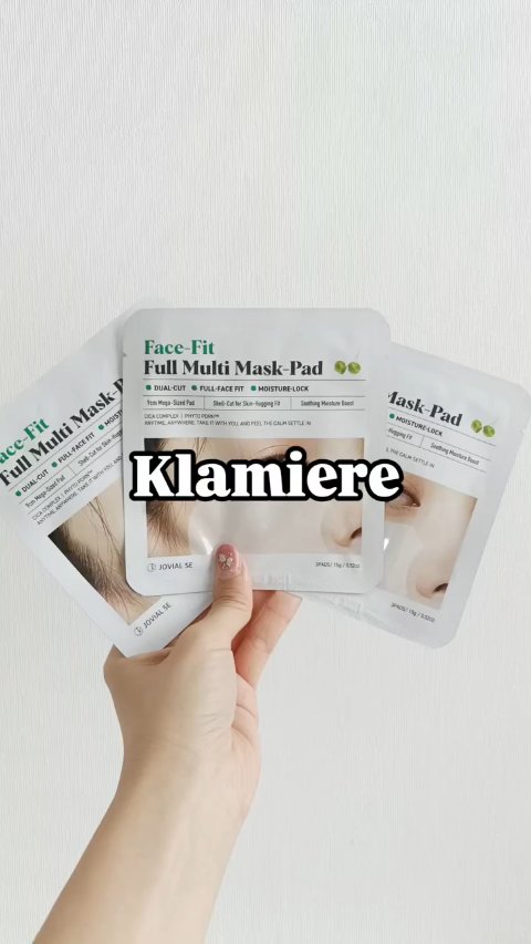 フェイスフィットフルマルチマスクパッド/KLAMIERE/トナーパッドを使ったクチコミ（1枚目）