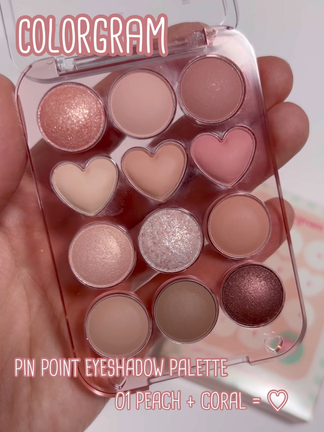 目元チュートリアルアイパレット/Colorgram/アイシャドウパレットを使ったクチコミ（1枚目）