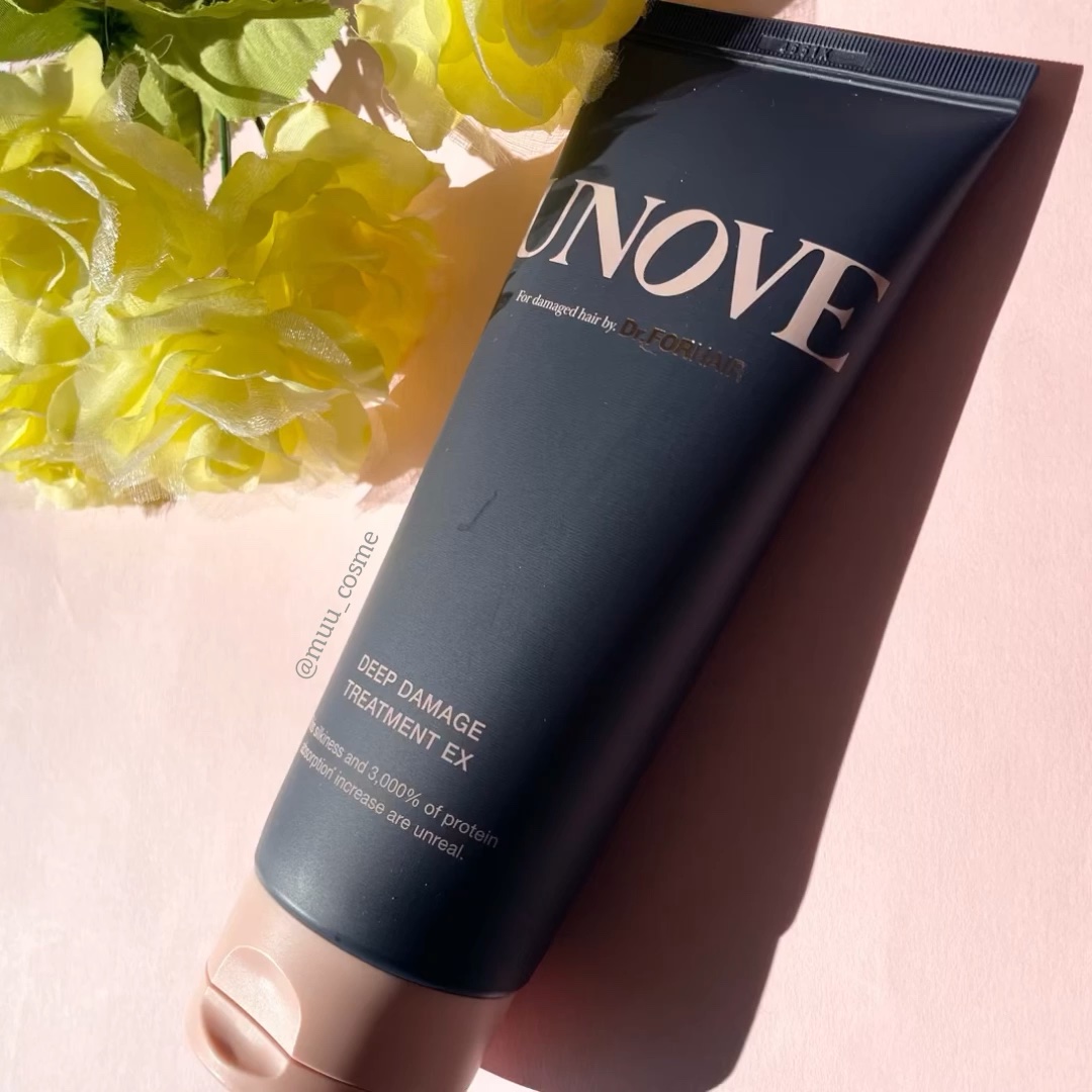 ディープダメージトリートメントEX/UNOVE/洗い流すヘアトリートメントを使ったクチコミ（1枚目）