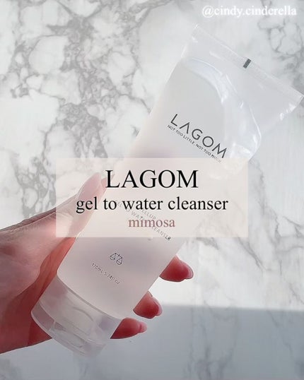 ジェルトゥウォーター クレンザー (MI)/LAGOM /その他洗顔料を使ったクチコミ(1枚目)