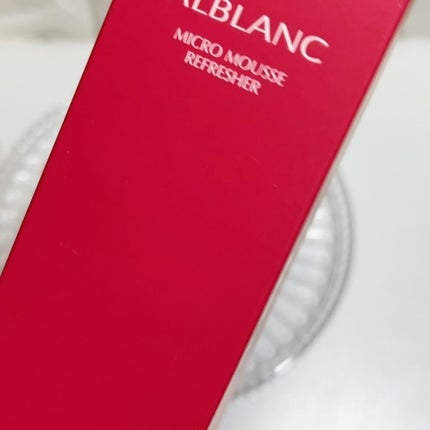 マイクロムース リフレッシャー/ALBLANC/泡洗顔を使ったクチコミ(2枚目)