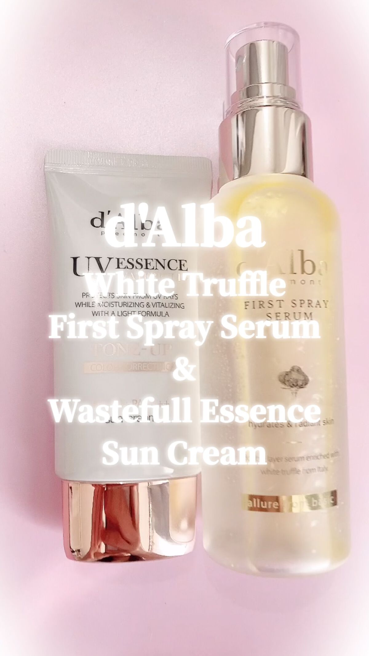 ダルバ ホワイトトリュフファーストスプレーセラム/ダルバ/ミスト状化粧水を使ったクチコミ（1枚目）
