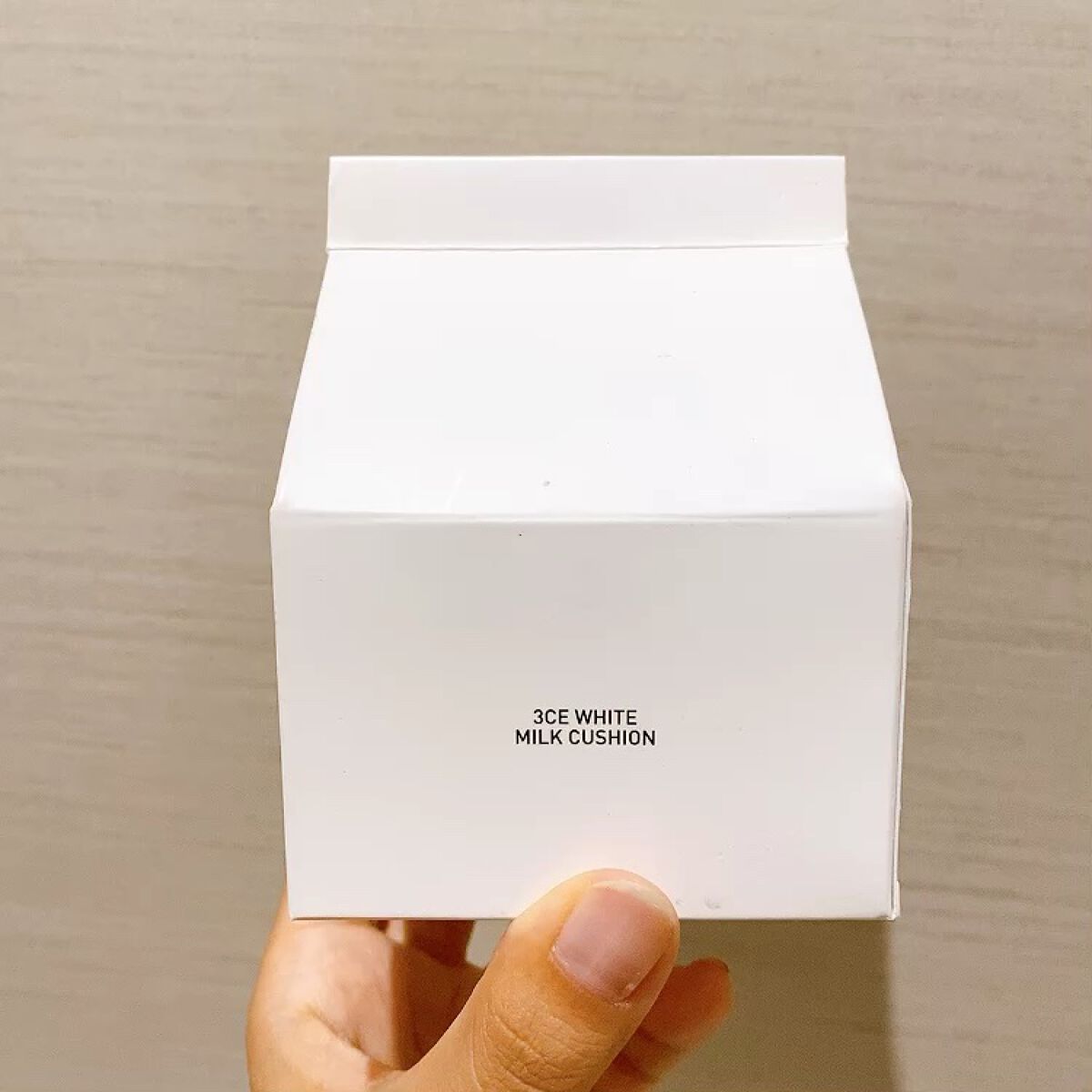 WHITE MILK CUSHION/3CE/クッションファンデーションを使ったクチコミ（1枚目）