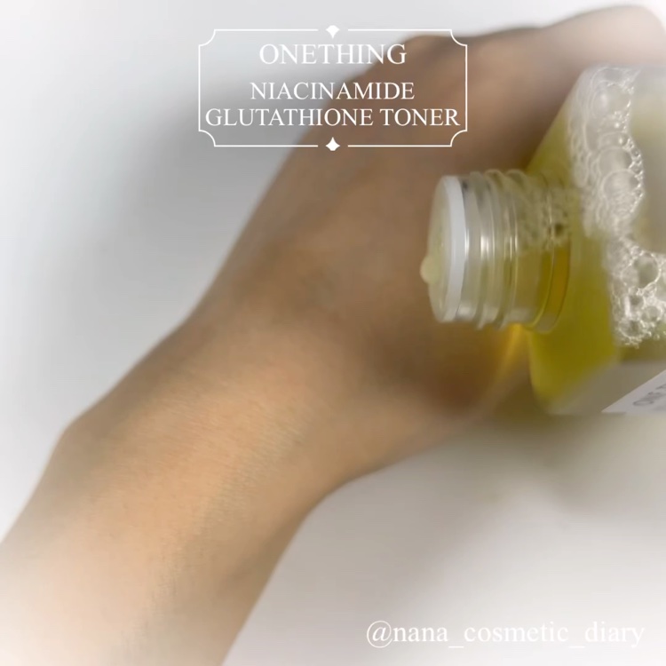 ナイアシンアミドグルタチオントナー/ONE THING/化粧水を使ったクチコミ（2枚目）