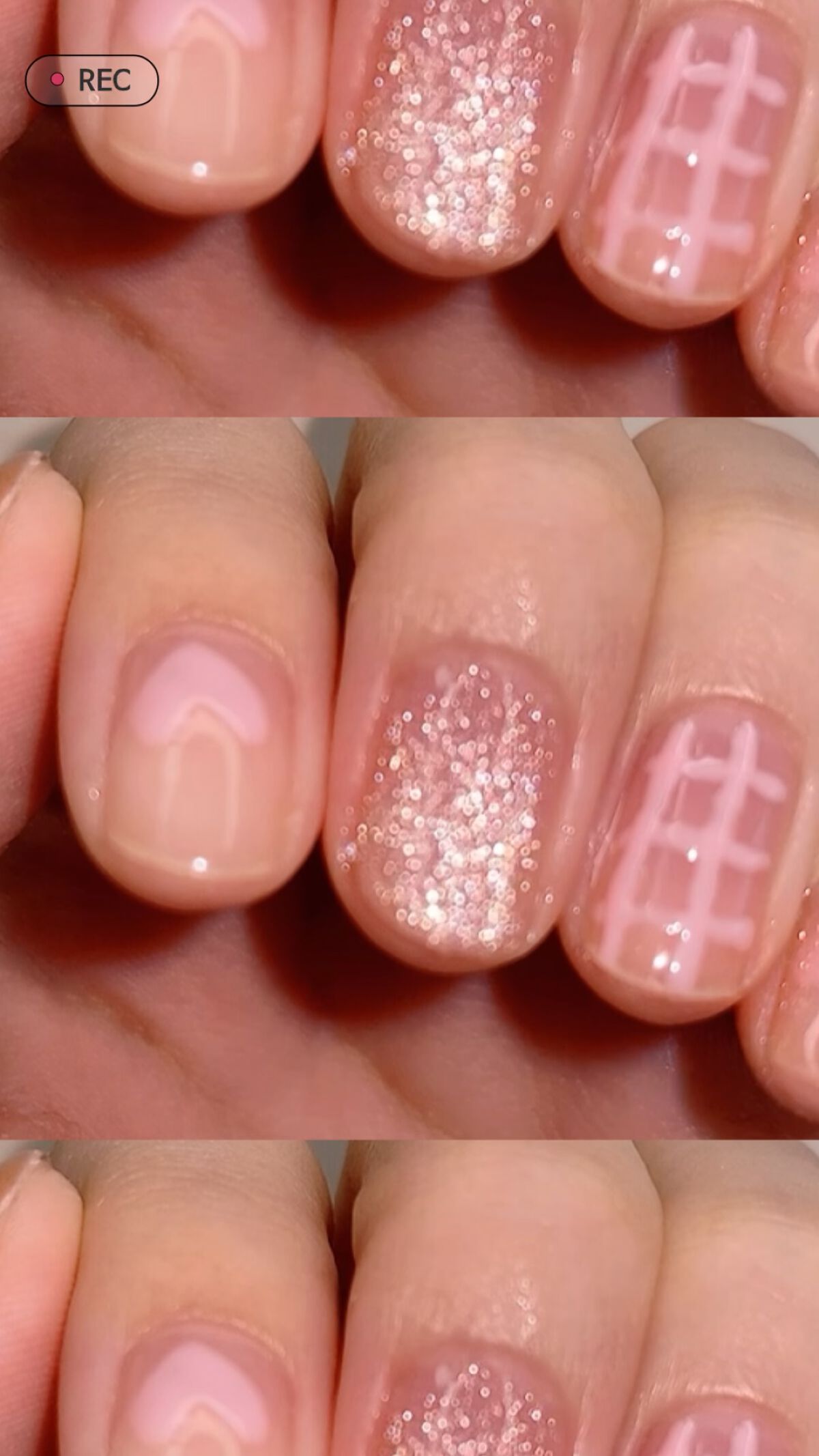 ジェルネイル（ライト対応）/セリア/ジェルネイルを使ったクチコミ（1枚目）