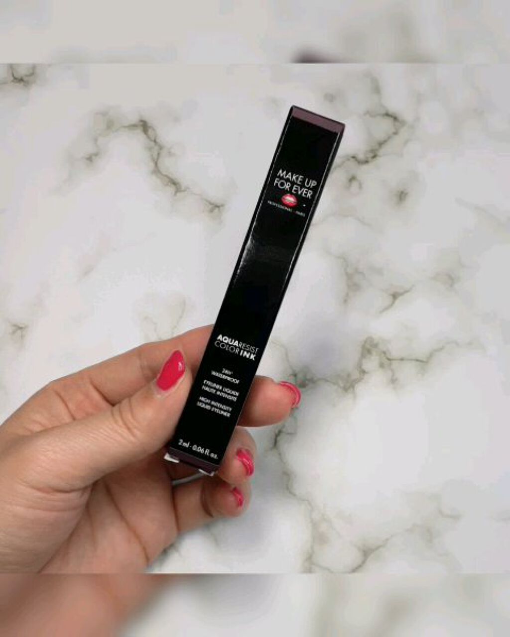 アクアレジスト カラーインク /MAKE UP FOR EVER/リキッドアイライナーの動画クチコミ1つ目