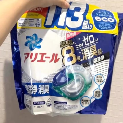 アリエールパワージェルボール3D/アリエール/洗濯洗剤の人気ショート動画