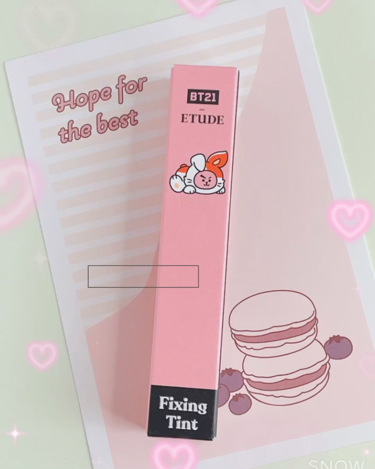 フィクシングティント/ETUDE/リップティントの動画クチコミ5つ目