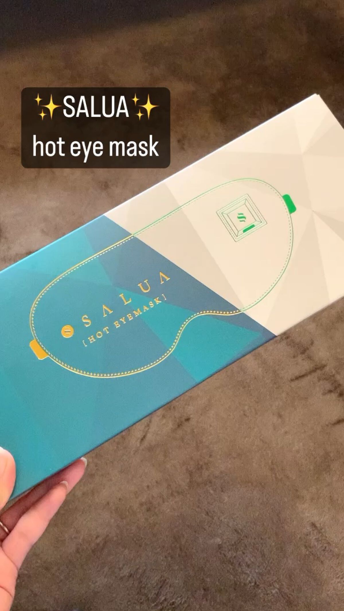HOT EYEMASK/SALUA/ホットアイマスクを使ったクチコミ（1枚目）