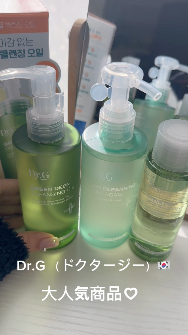 弱酸性クレンジングジェルフォーム/Dr.G/その他洗顔料を使ったクチコミ（1枚目）