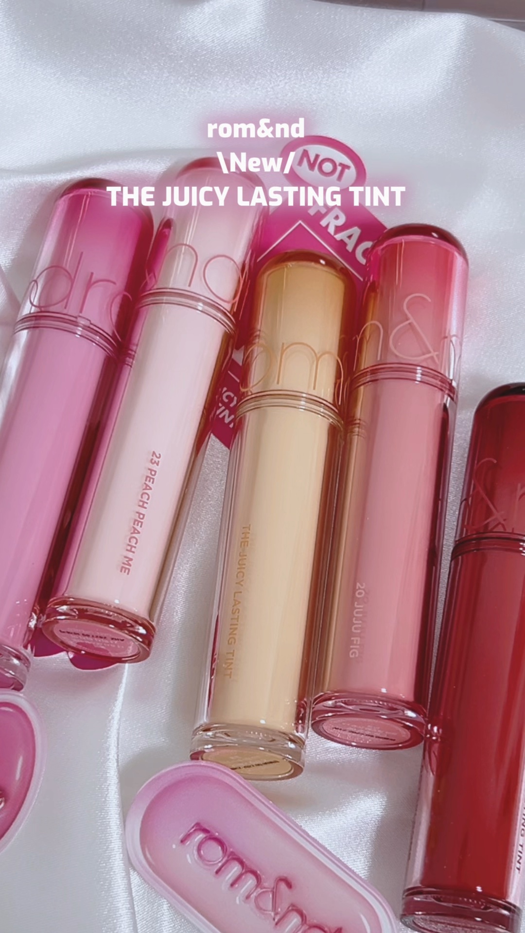 ザ ジューシーラスティングティント/rom&nd/リップティントを使ったクチコミ（1枚目）