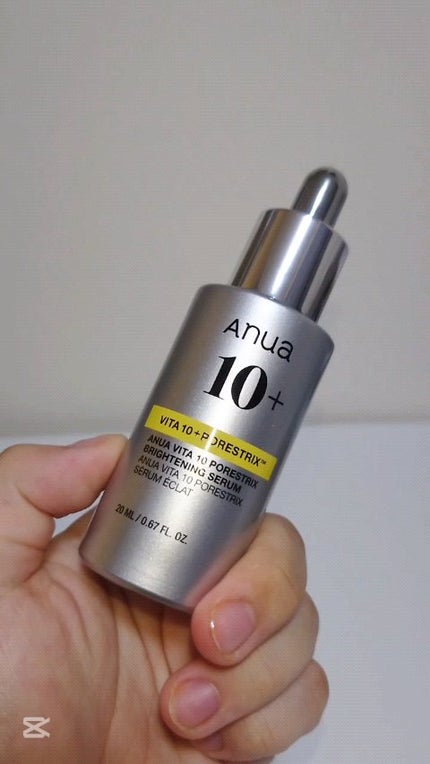 ビタミン10 ポアストリックスセラム/Anua/美容液の人気ショート動画
