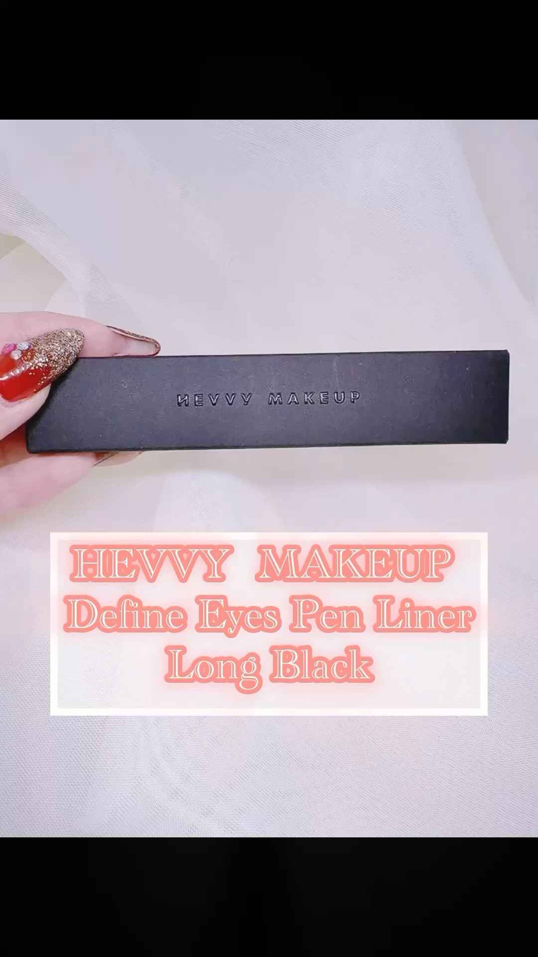 Define Eyes Pen Liner Long Black/Hevvy Makeup/リキッドアイライナーを使ったクチコミ（1枚目）